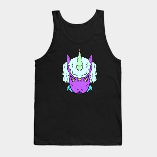 Unicorn Punk (purple) Tank Top